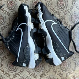 Nike Kids Black and White Athletic Sneakers